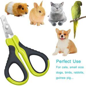 NAIL SCISSORS CLIPPERS, TRIMMER, SMALL PET - CATS, DOGS, RABBITS